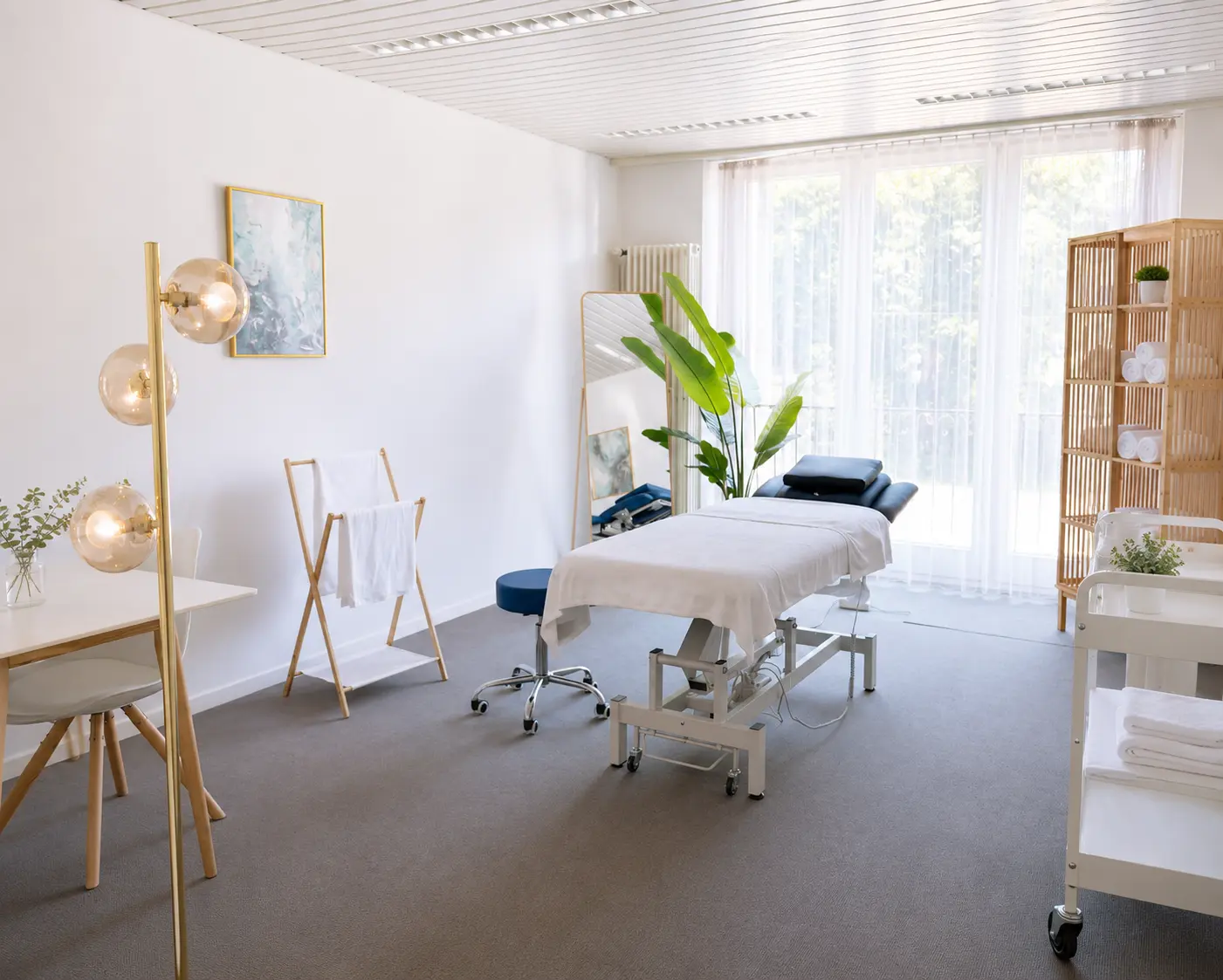 Standort des Massage Zentrum Gebenstorf an der Bahnhofstrasse 49 in Wettingen