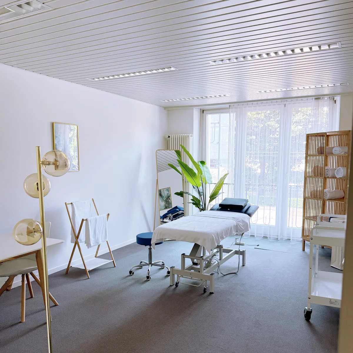 Praxisraum des Massage Zentrum Gebenstorf
